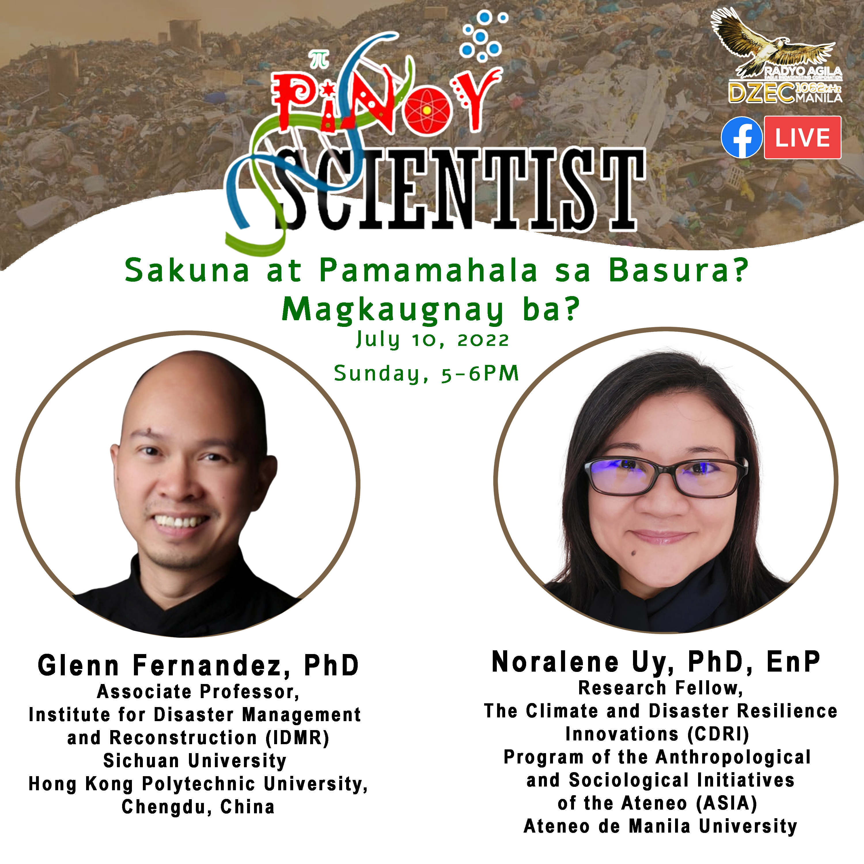 Guesting at the Pinoy Scientist Radio&nbsp;Program