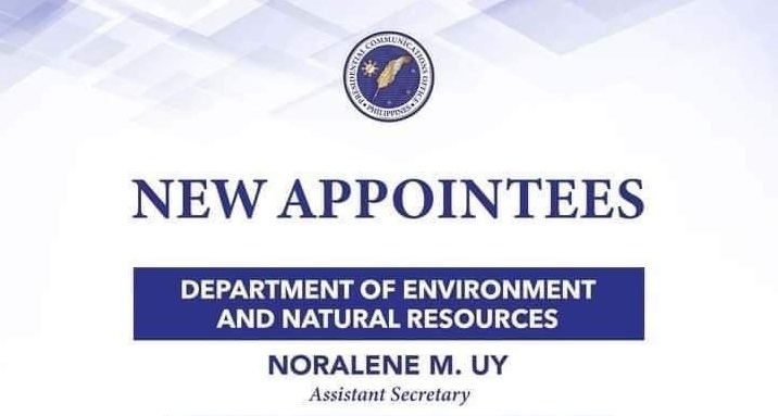 Dr. Noralene Uy appointed DENR Assistant&nbsp;Secretary